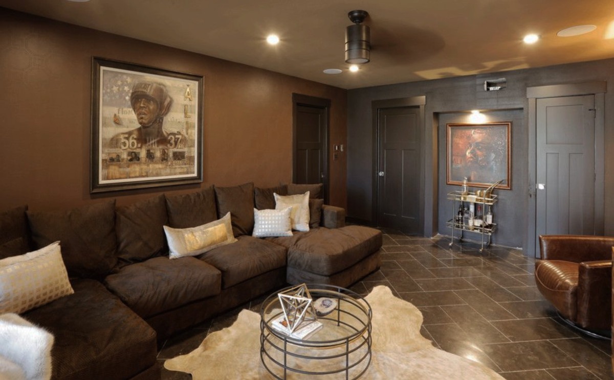 Meyerland Man Cave Water Damage restoration