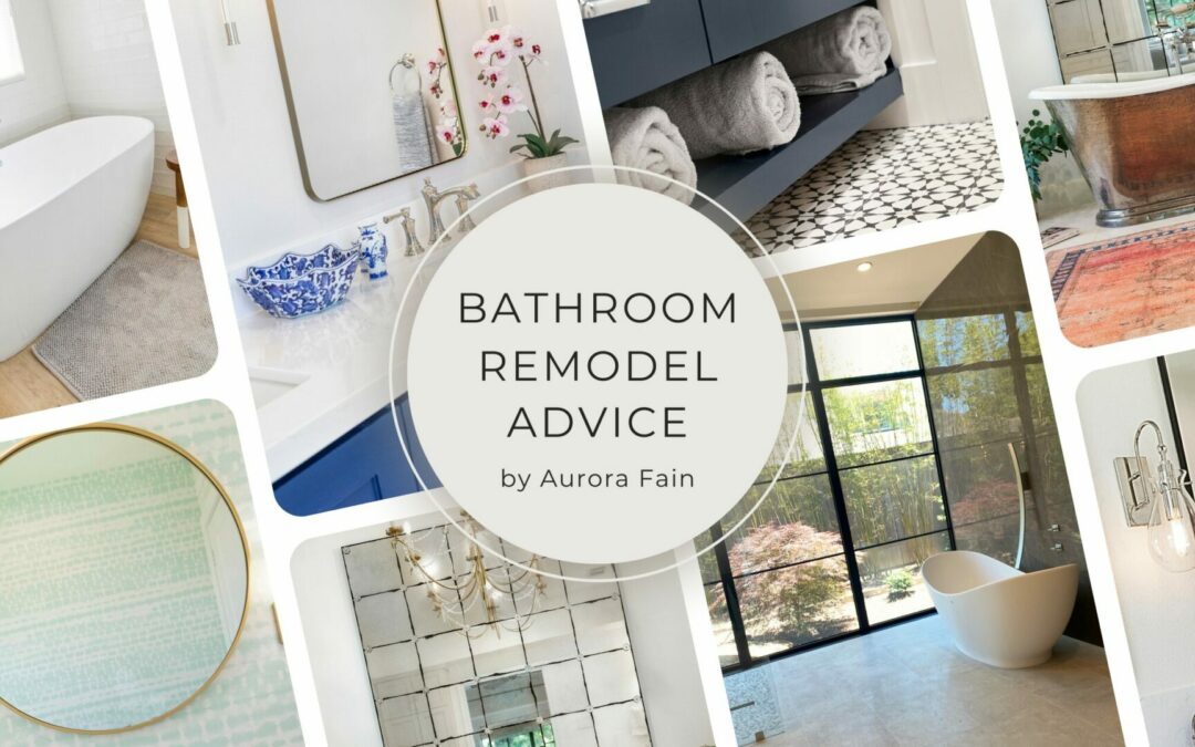how to remodel a small bathroom