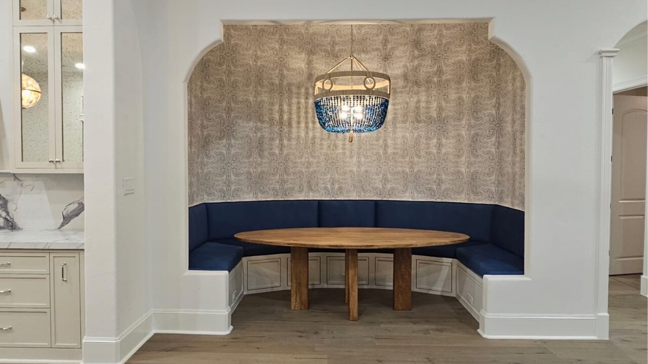 Breakfast Nook Designed by Studio Fain